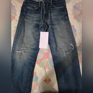 Levi's Classic Blue Denim Jeans